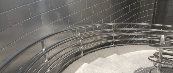 Eample of a Stainless Steel Staircase railing