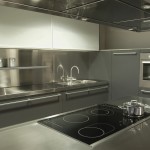 Residential stainless steel kitchen