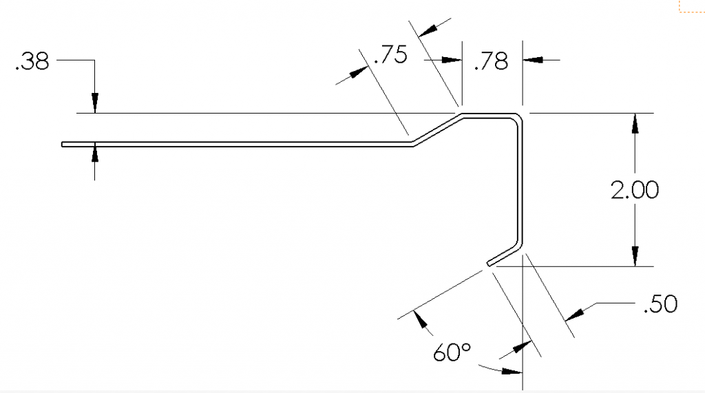 Stainless Steel Countertop Front Edge RedLand Sheet Metal
